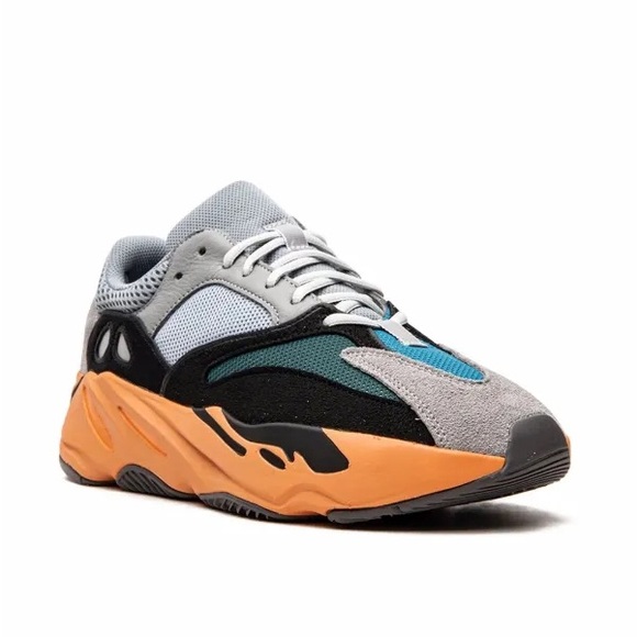 Like New Men’s Size 9 (Euro Sz 42.5) Yeezy Boost 700 Sneakers In Wash Orange - Picture 5 of 17